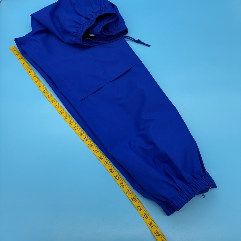 Vintage Saucony Gore Tex Small Water Resistant Pants Elastic Waist Zip Pockets L - Picture 12 of 13